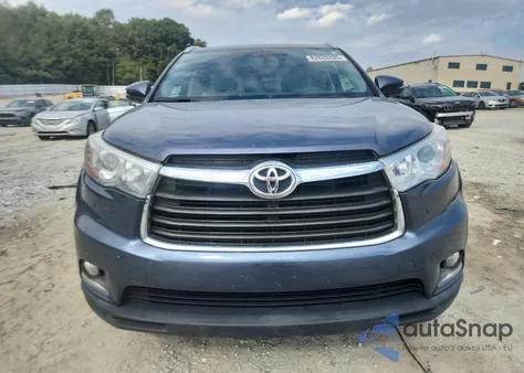 2016 Toyota Highlander Limited from USA, damaged, VIN 5TDYKRFH2GS167790